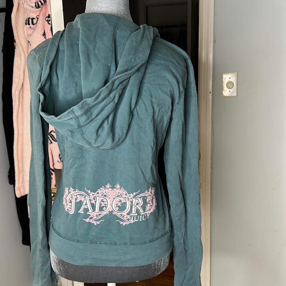 JUICY COUTURE zipper up hoodie